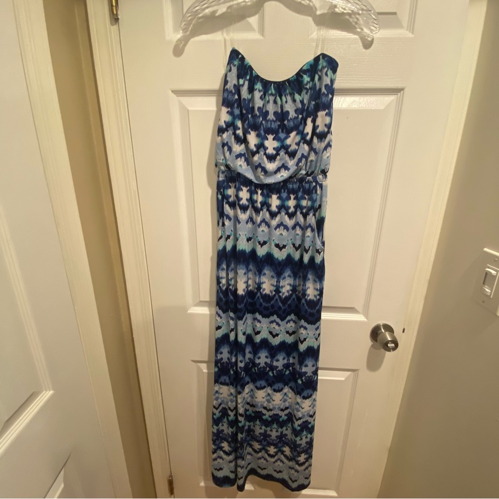 Strapless Maxi Dress